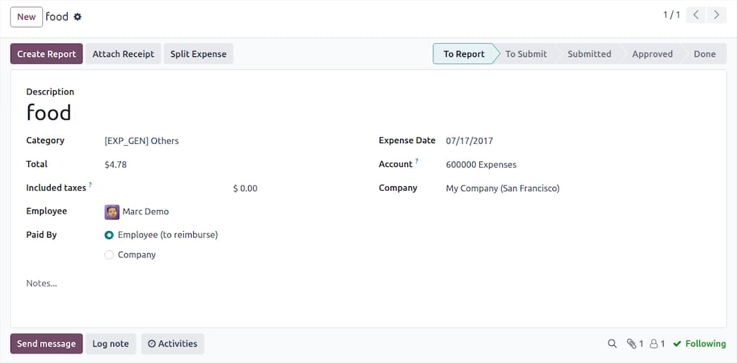 النفقات — screenshot 3