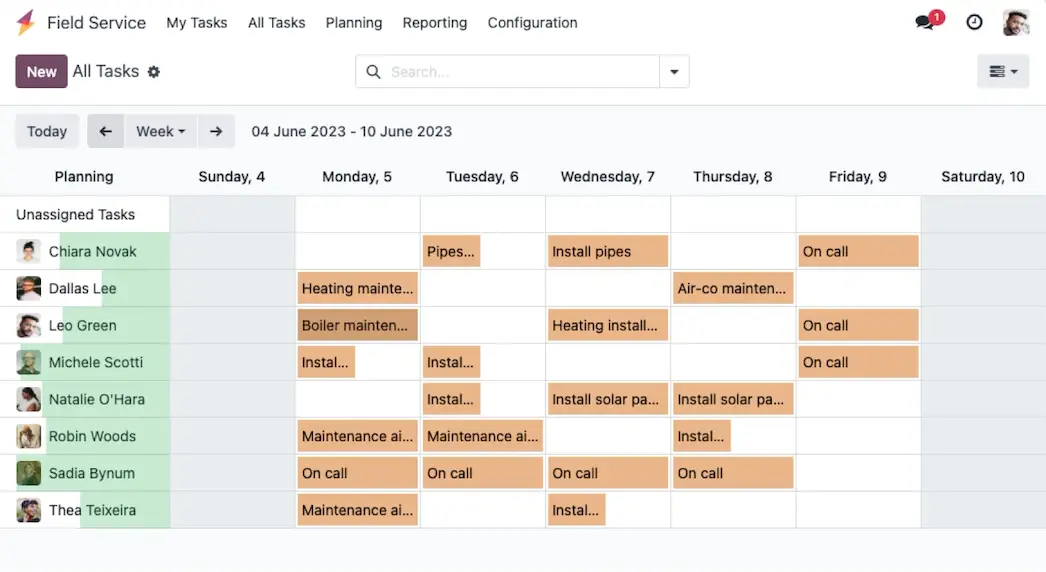 Field Service — screenshot 3