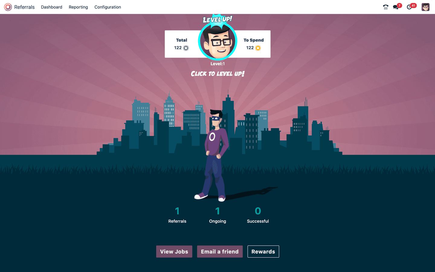 الإحالات — Odoo